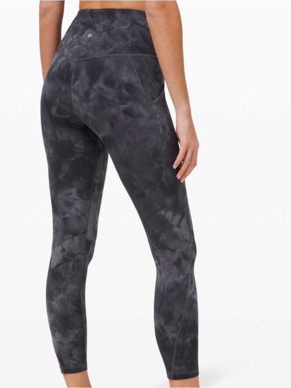 Lululemon diamond dye align with pockets sz 10 23”